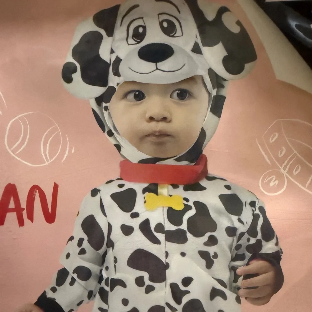 Spooktacular Creations Baby Dalmatian Costume Size 3T‎ unisex NWT