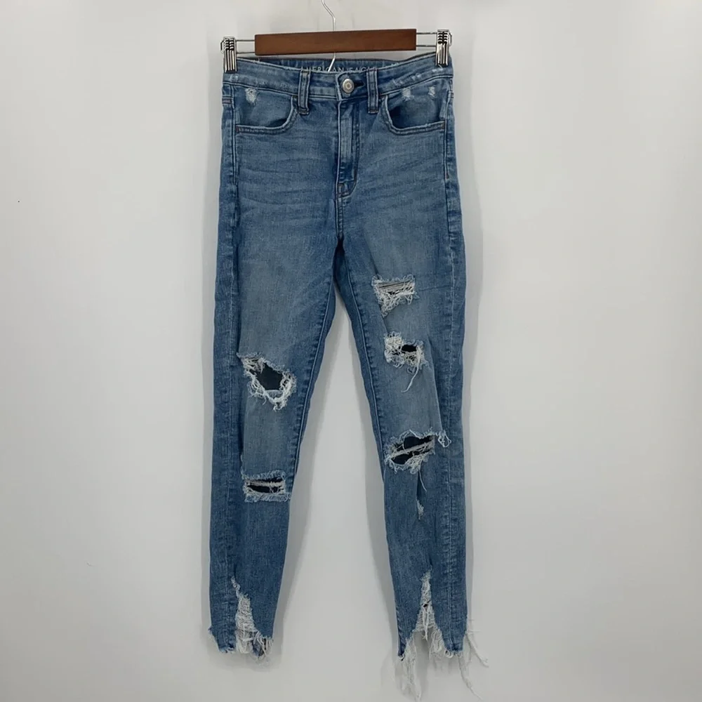 American Eagle Super Hi-Rise Jegging Crop Women’s Size 2