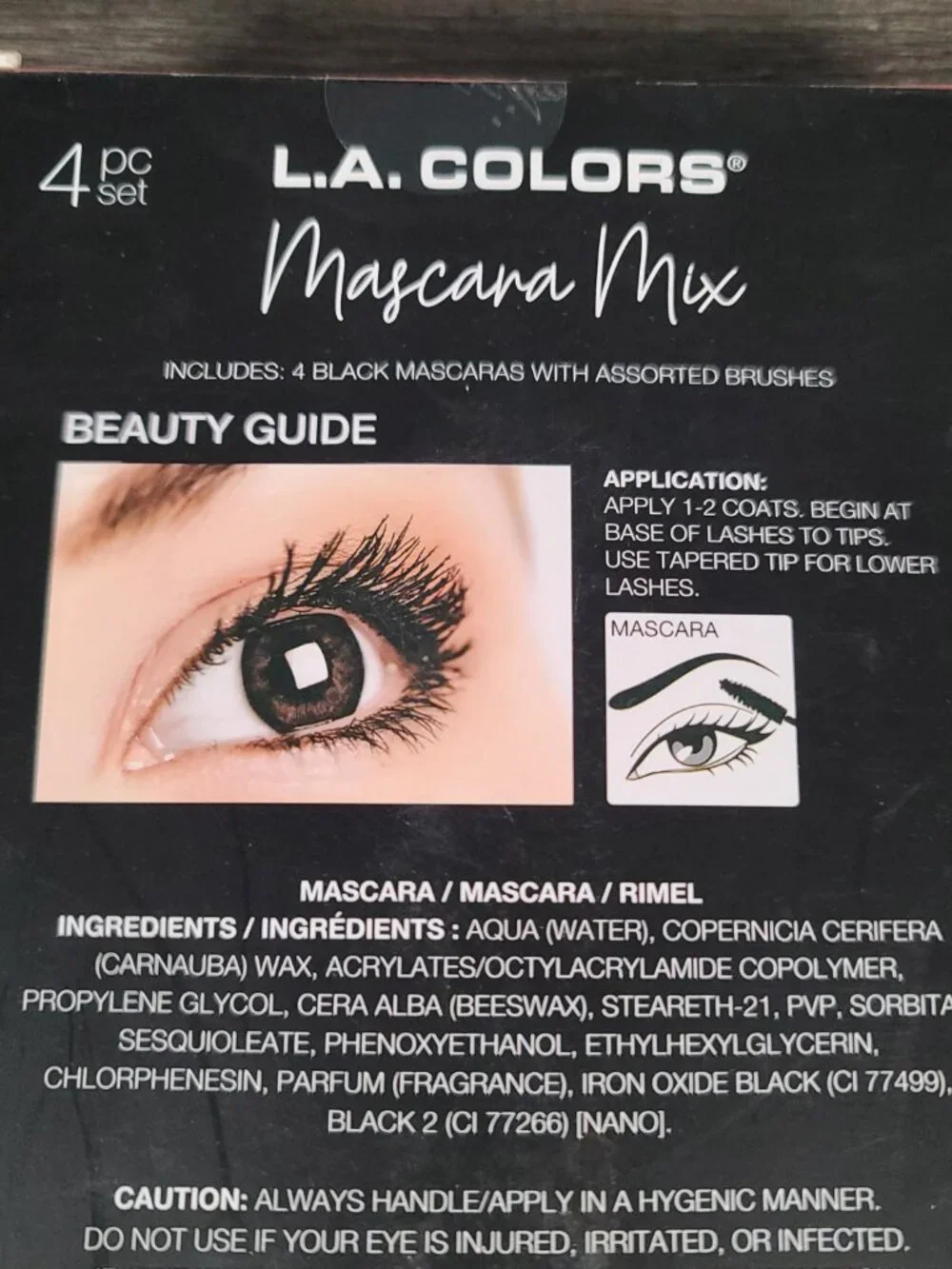 L.A. Colors piece mascara