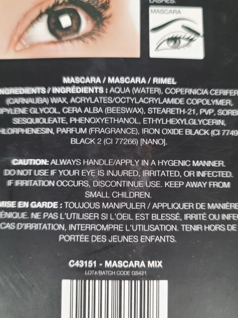 L.A. Colors new mascara