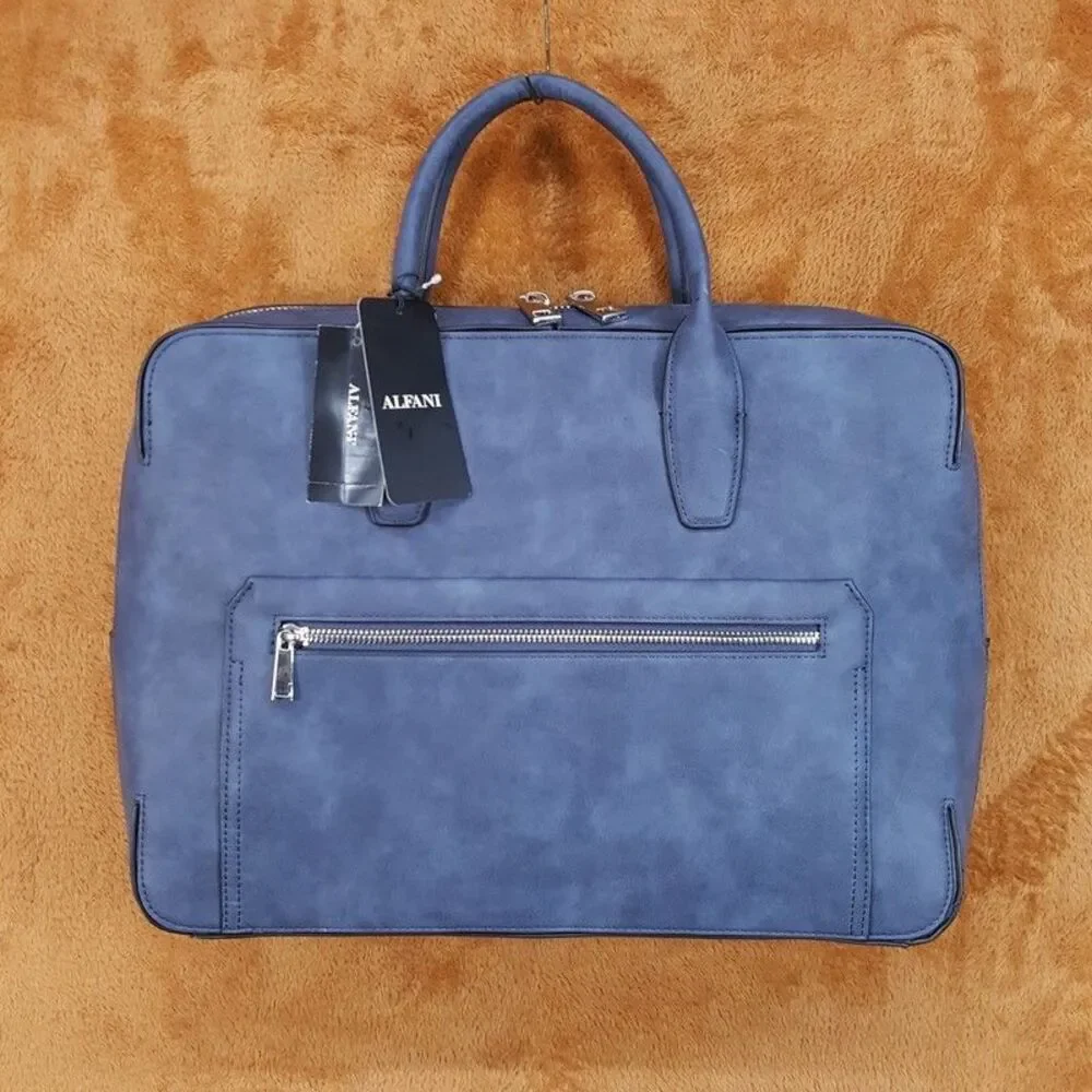 Alfani briefcase blue