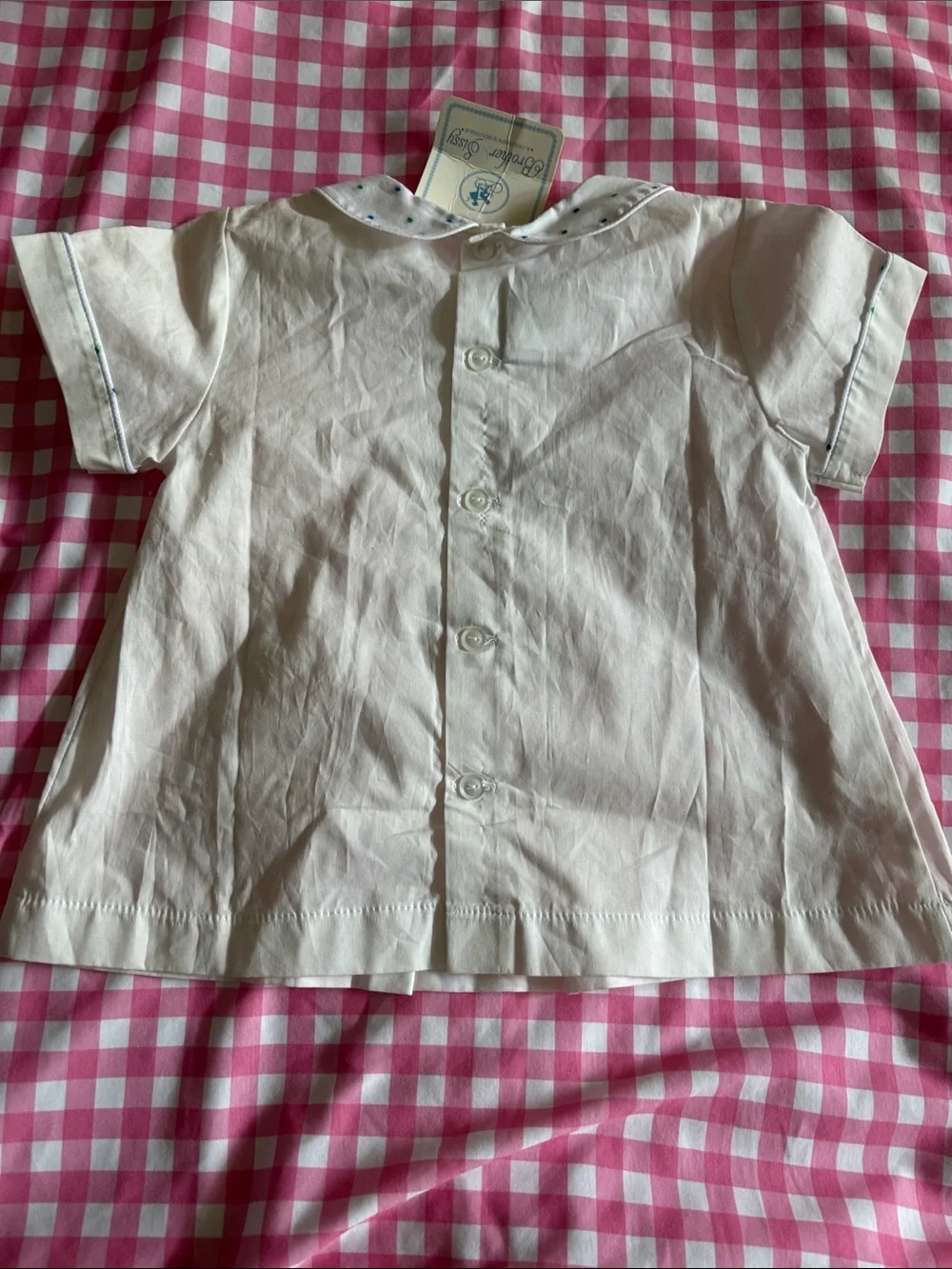 Brother & sissy white short