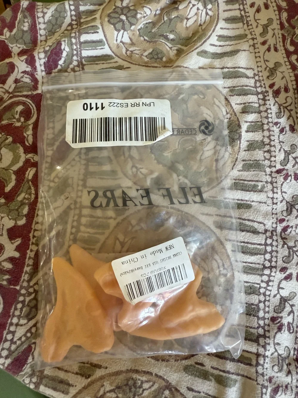 N/A peach colored