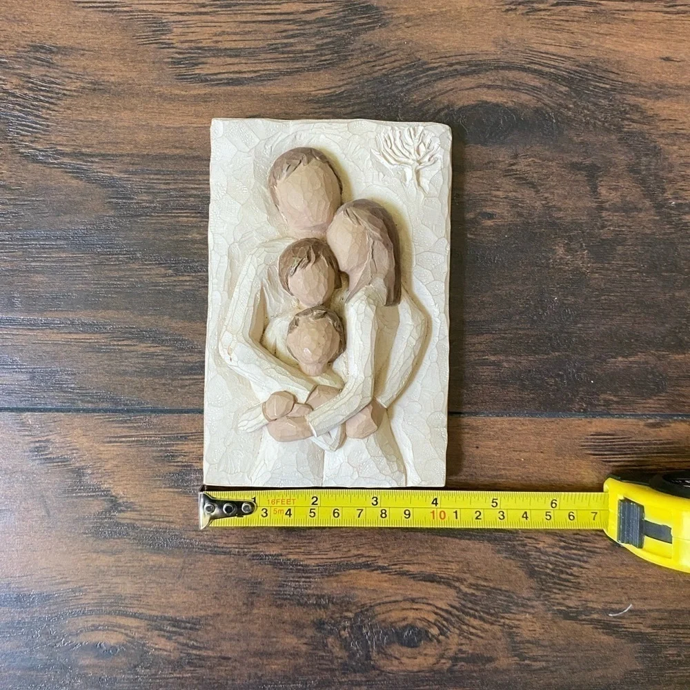 Demdaco, Willow Tree, Family of 4 Plaque