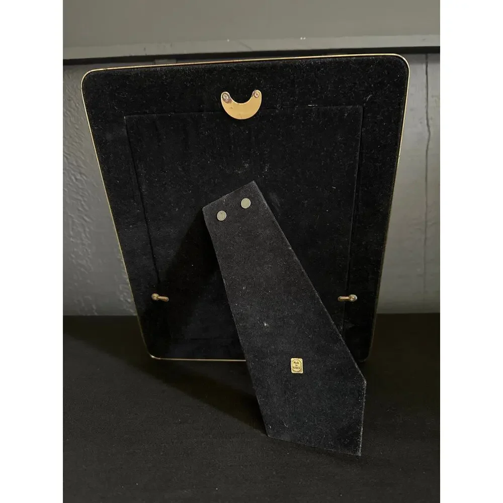 Vintage Solid Brass Picture Frame 8 x10 Hand Polished and Lacquer Coated