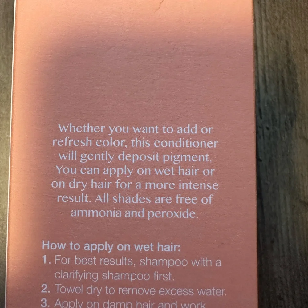 Kristin‎ Ess Coral Rose Color Depositing Conditioner New