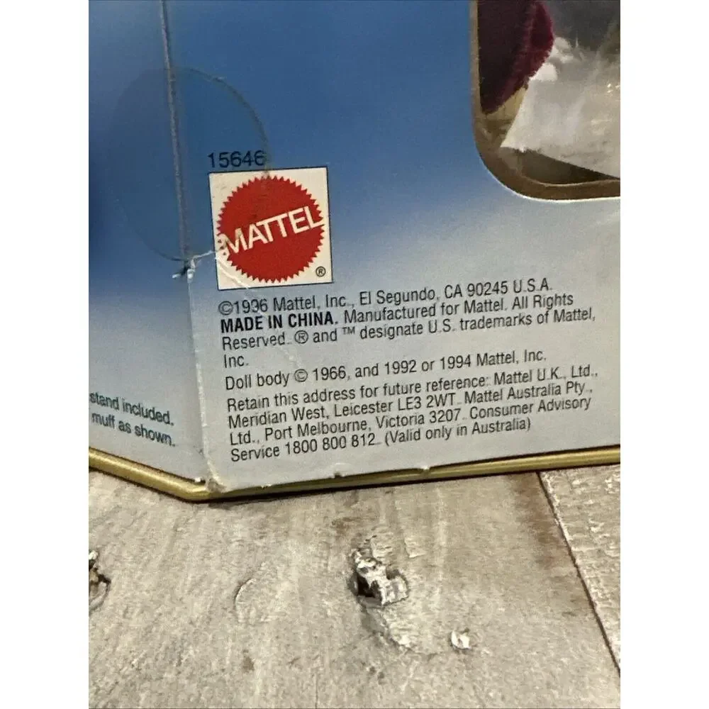 Mattel new box