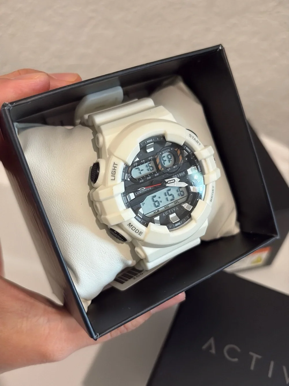 Activa Pixel X Invicta Digital Men's Watch - 50mm. White NWT