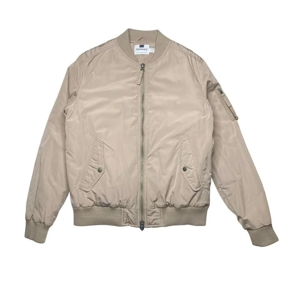 Topman‎ cream brown jacket