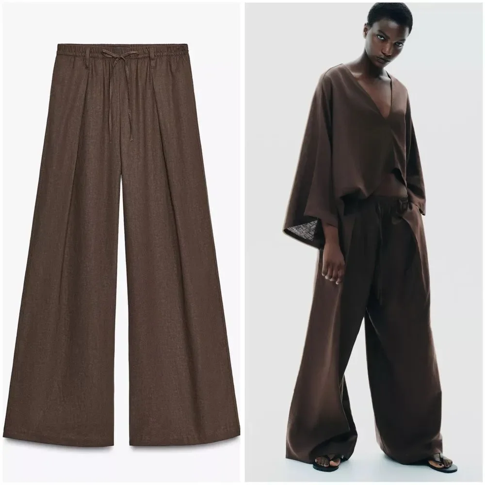 ZARA LINEN PANTS