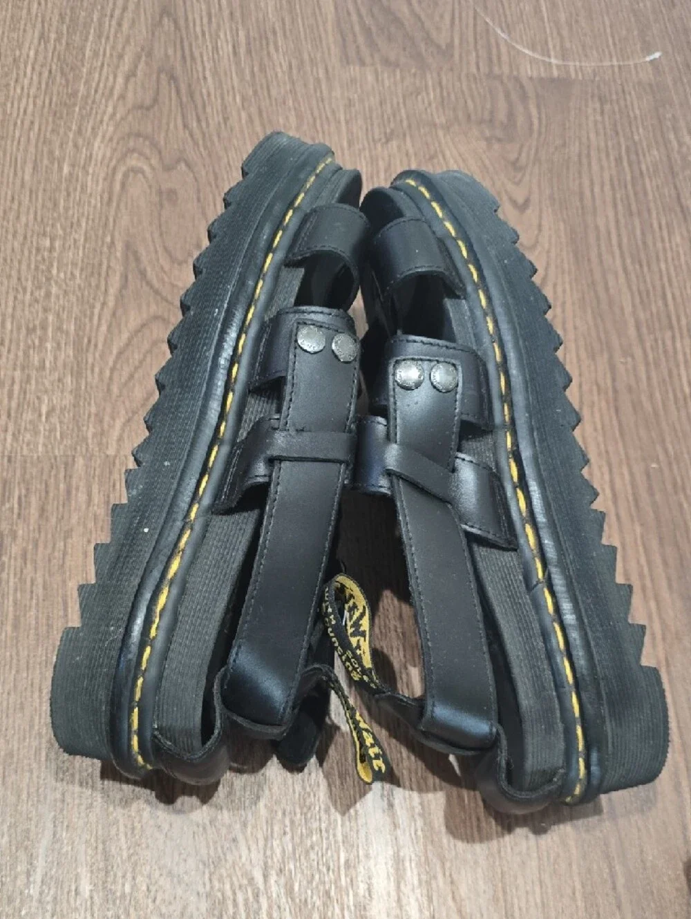 Dr. Martens black leather