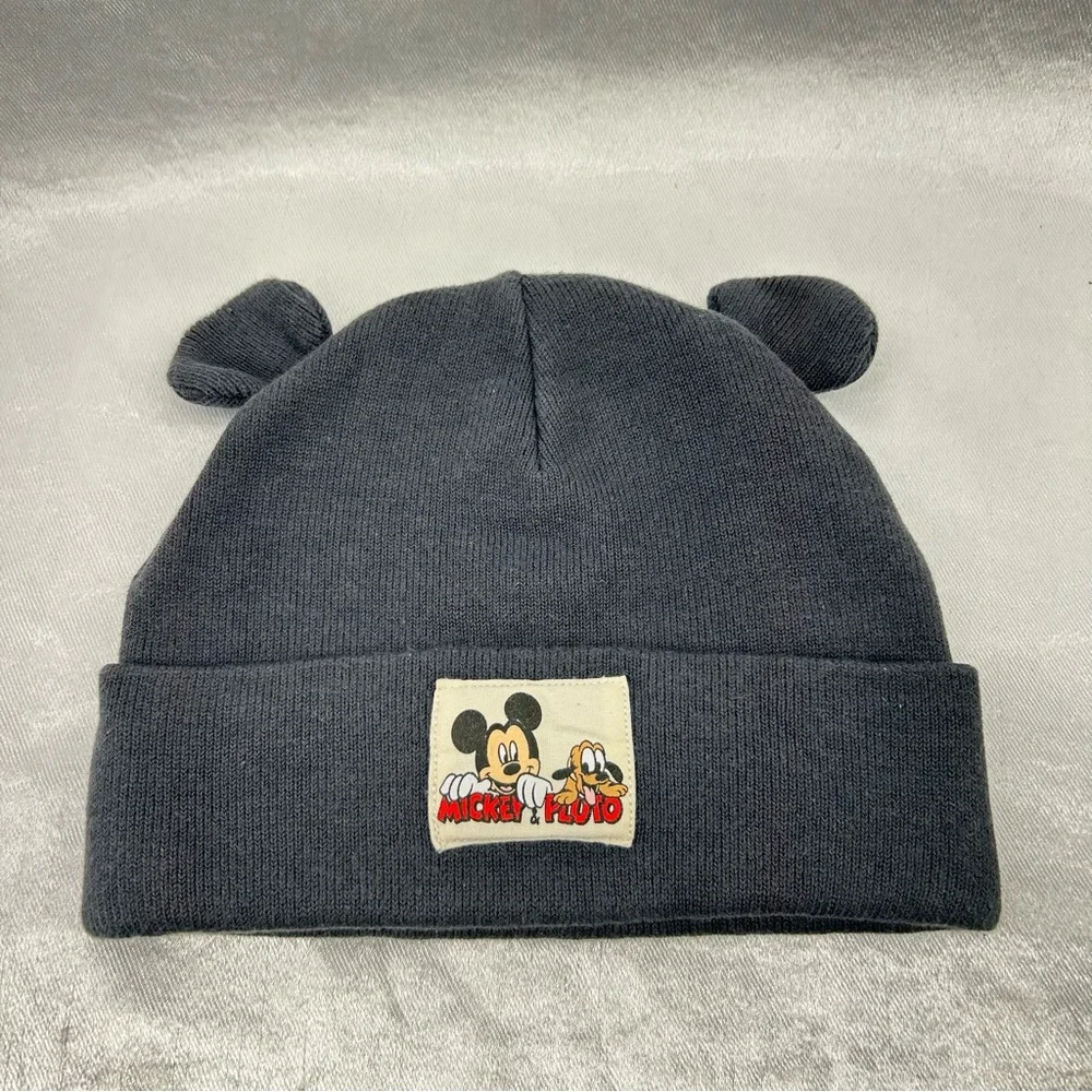 Disney H&M Mickey & Pluto Beanie Size 1-2 yr
