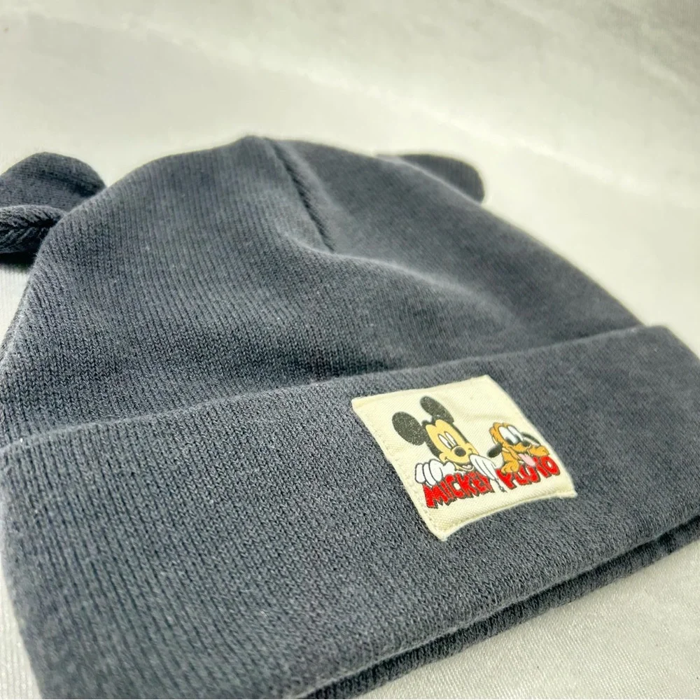 Disney H&M Mickey & Pluto Beanie Size 1-2 yr