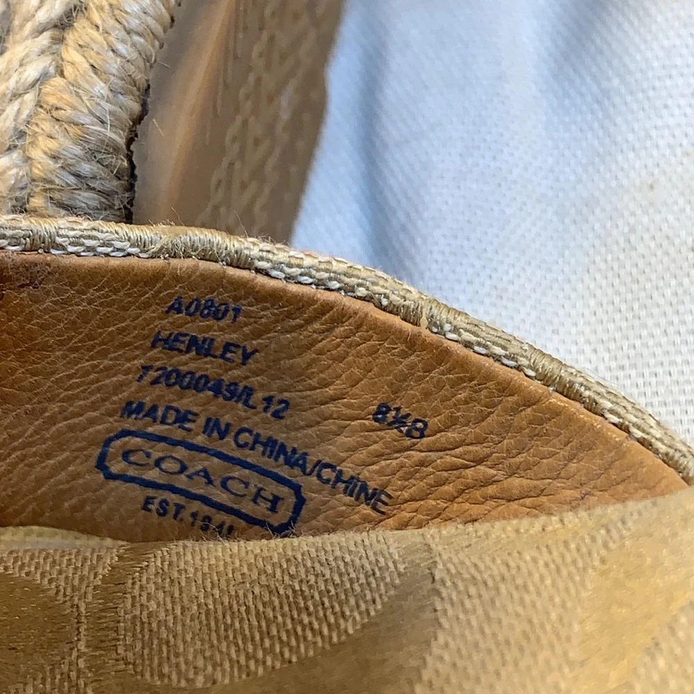 Coach stamp sz8
