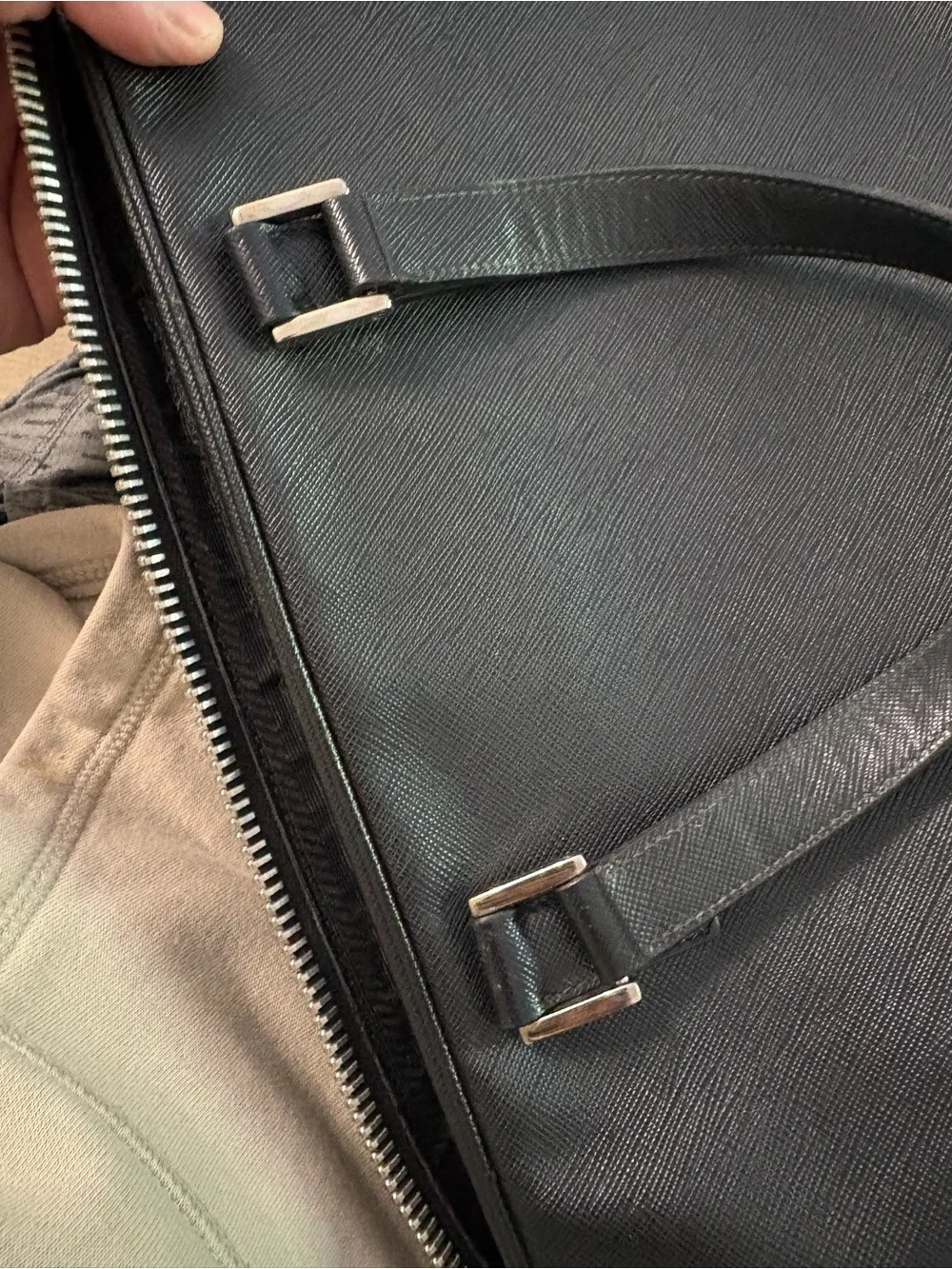 Prada sleek black