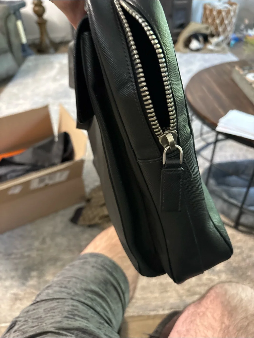 Prada sleek black