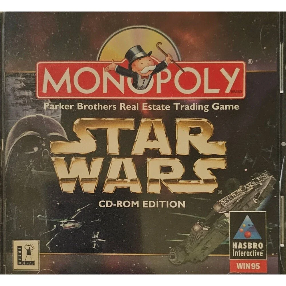 MONOPOLY STAR WARS CD-Rom Edition PC Windows 95 1997