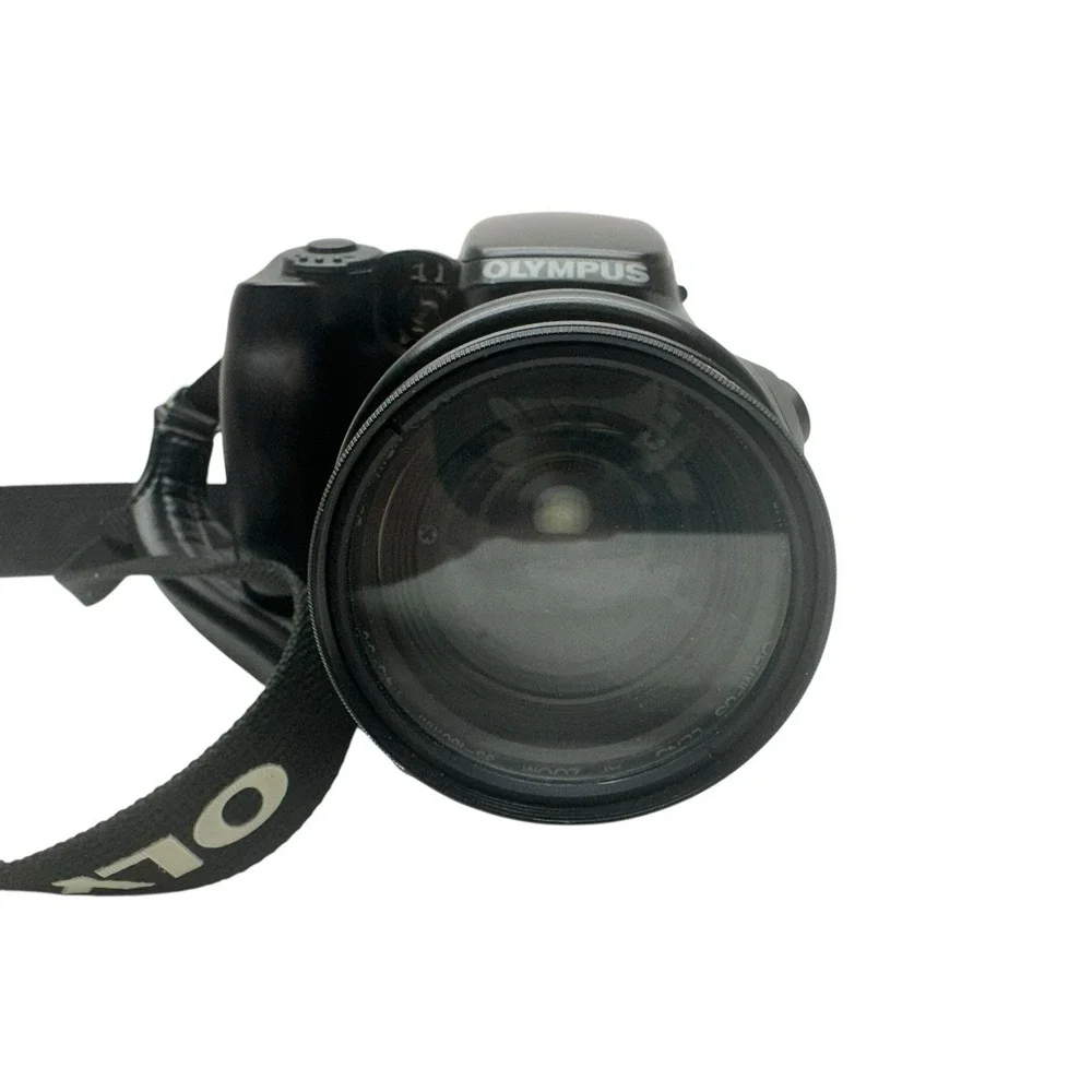 OLYMPUS IS-3 DLX ED QUARTZ DATE‎ 35mm w/35-180mm LENS Film Camera