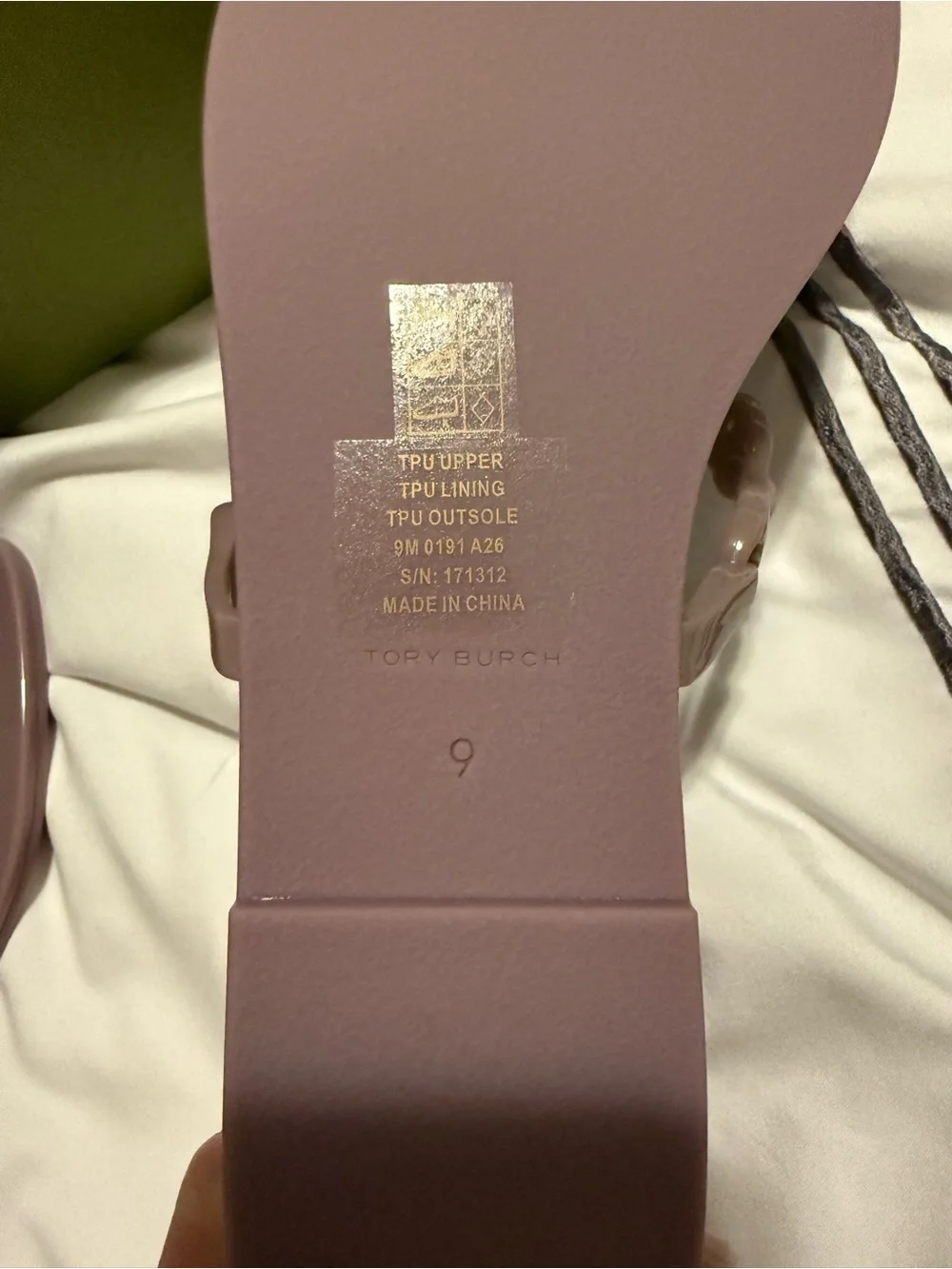 Tory Burch minimalist sandals comfortable