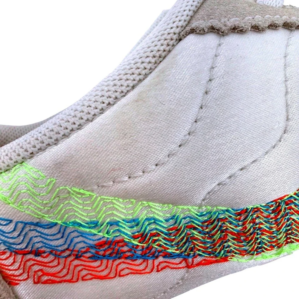 Nike Cortez Be True Rainbow Swoosh White Retro Y2K Sneakers Youth 2.5Y