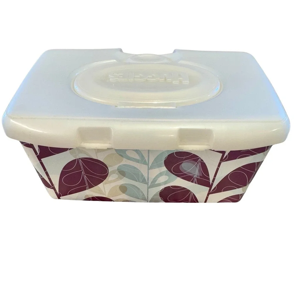 Huggies Baby Wipes Container EMPTY Wipe Case Holder Blue & Purple