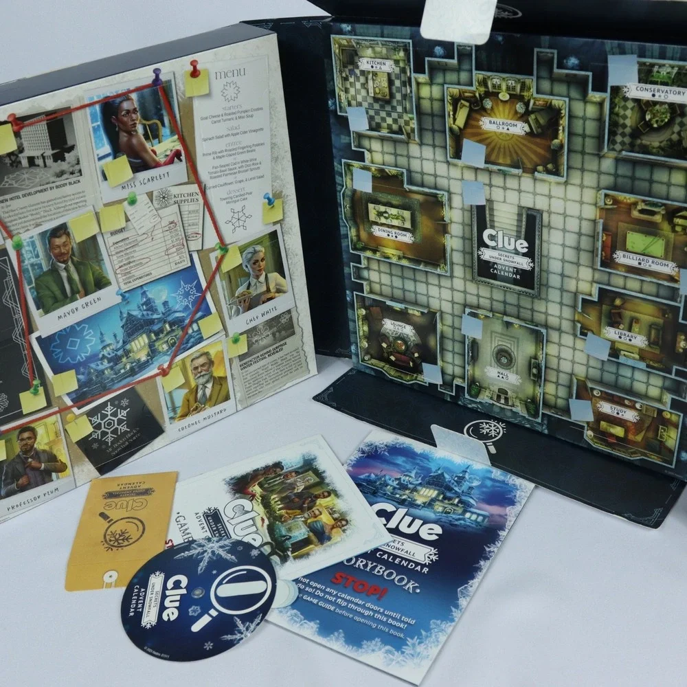 Hasbro clue advent