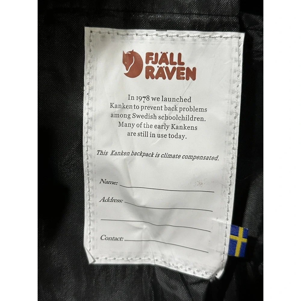 N/A fjallraven kanken