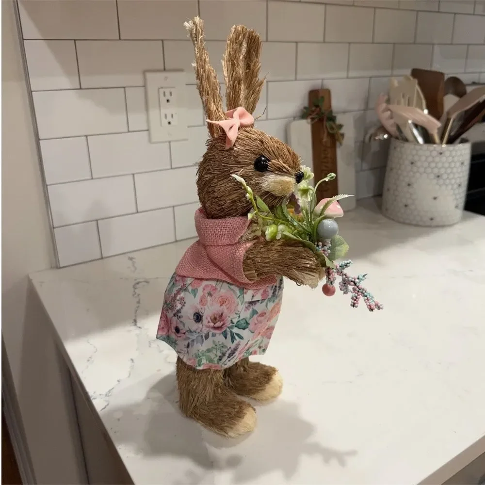 Easter Bunny Pink Floral
