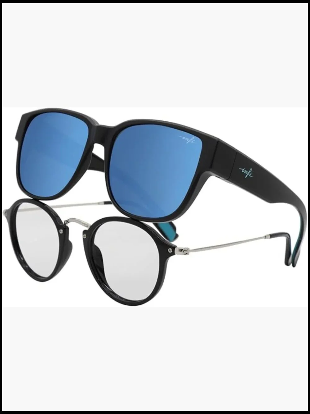 Polarized Fit Over Glasses Sunglasses UV Protection for Driving Fishing