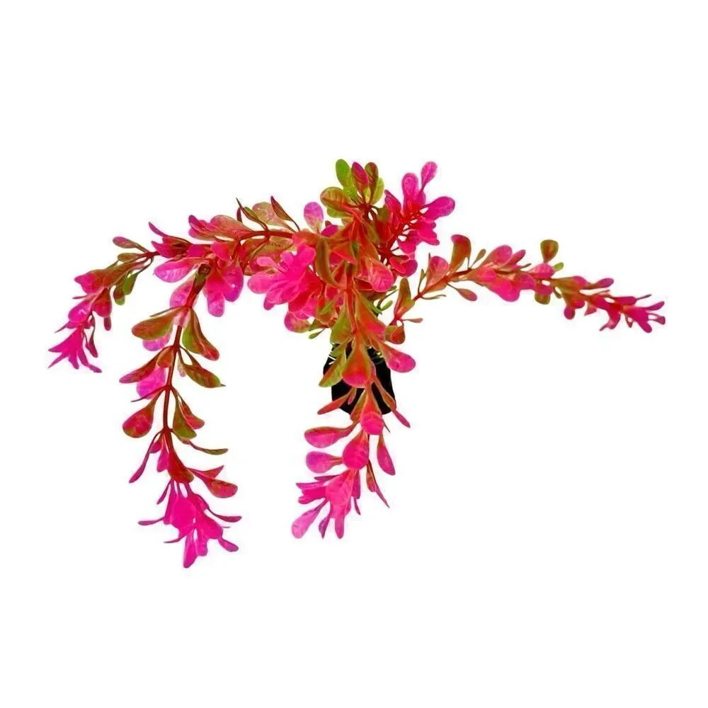 Pink Artificial Underwater Plant Aquarium Water Plant Fish Tank Landscape Decor