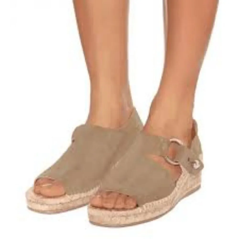 rag & bone Arc Taupe Espadrille Sandals size 40 EU 10 US