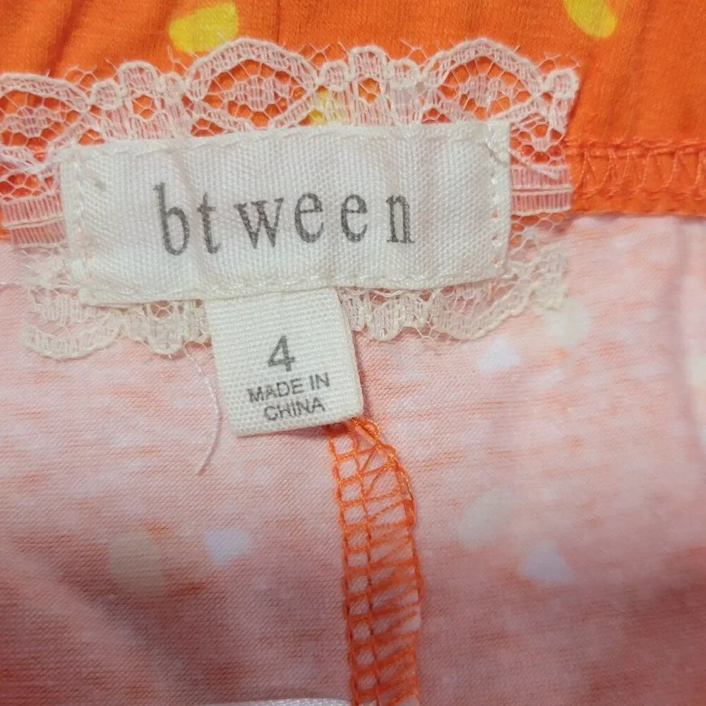 BTween Trick Or Treat Halloween Outfit Girls Size 4‎ Candy Corn Headband Holiday