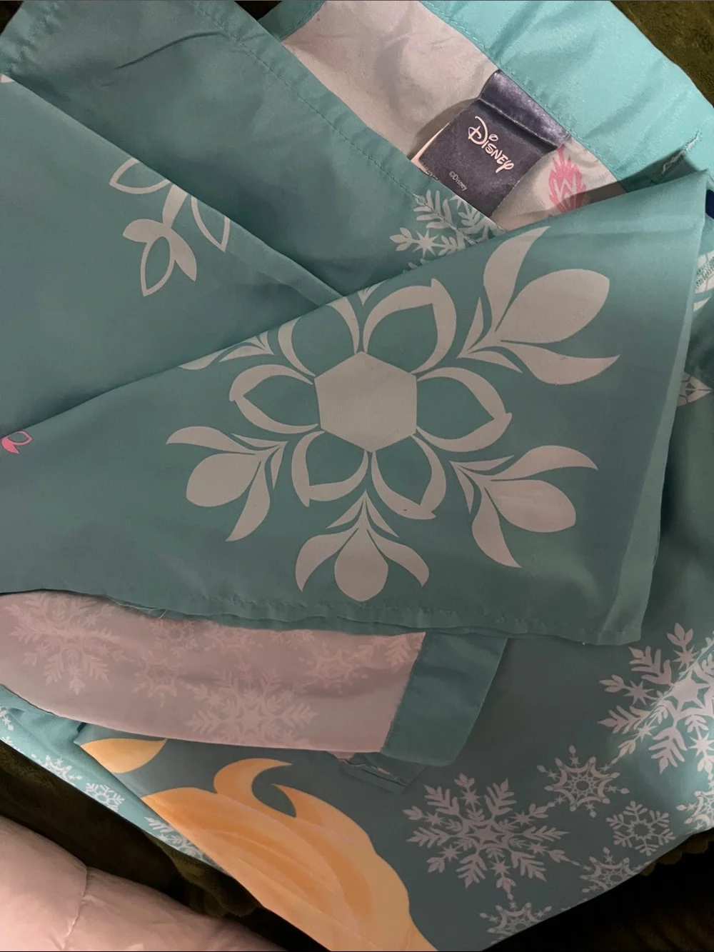 Disney bright teal inspired