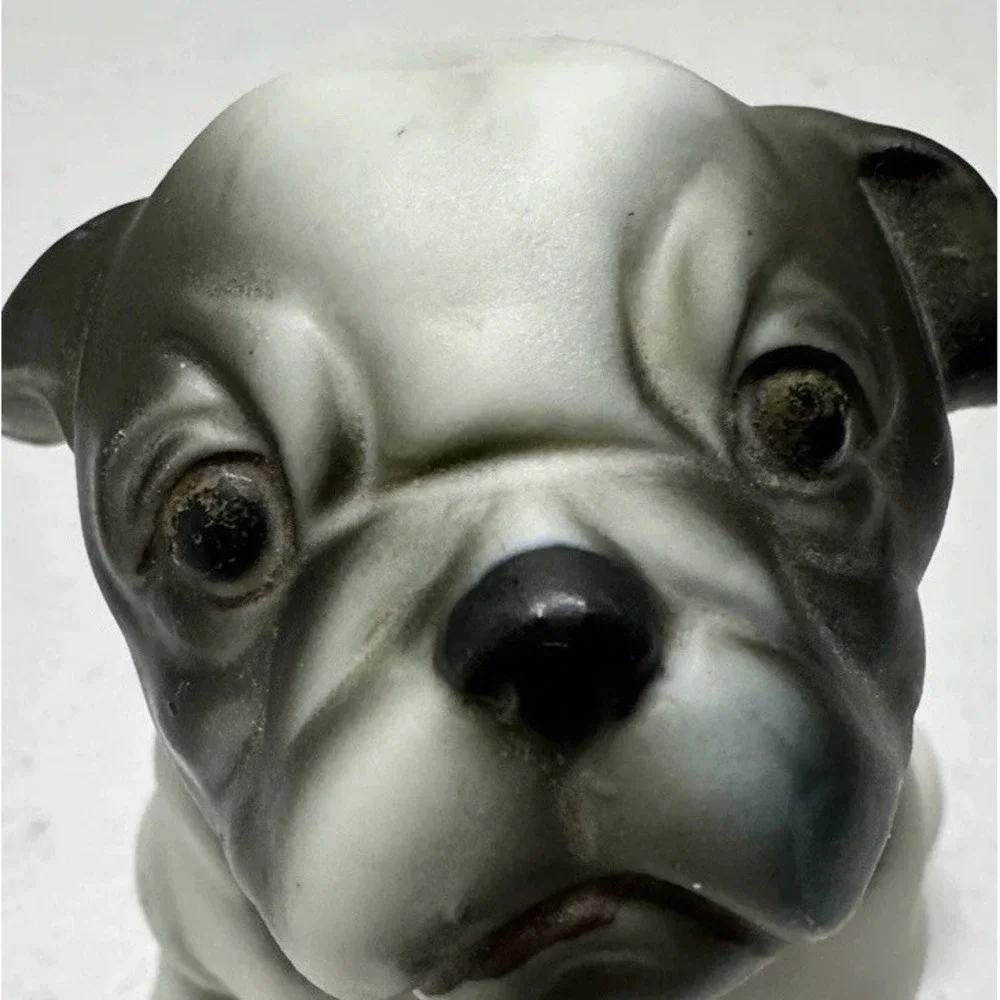 Vintage Brinns Bone English Bulldog China Porcelain Figurine 4