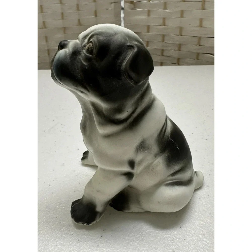 Vintage Brinns Bone English Bulldog China Porcelain Figurine 4