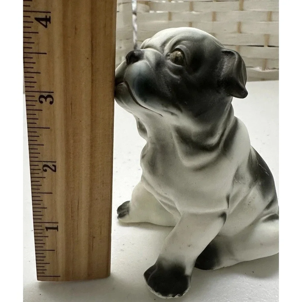 Vintage Brinns Bone English Bulldog China Porcelain Figurine 4