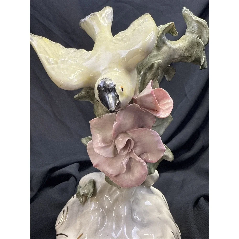 Vintage 1940s Signed Cordey 6023 Porcelain Bird Figurine‎ 9