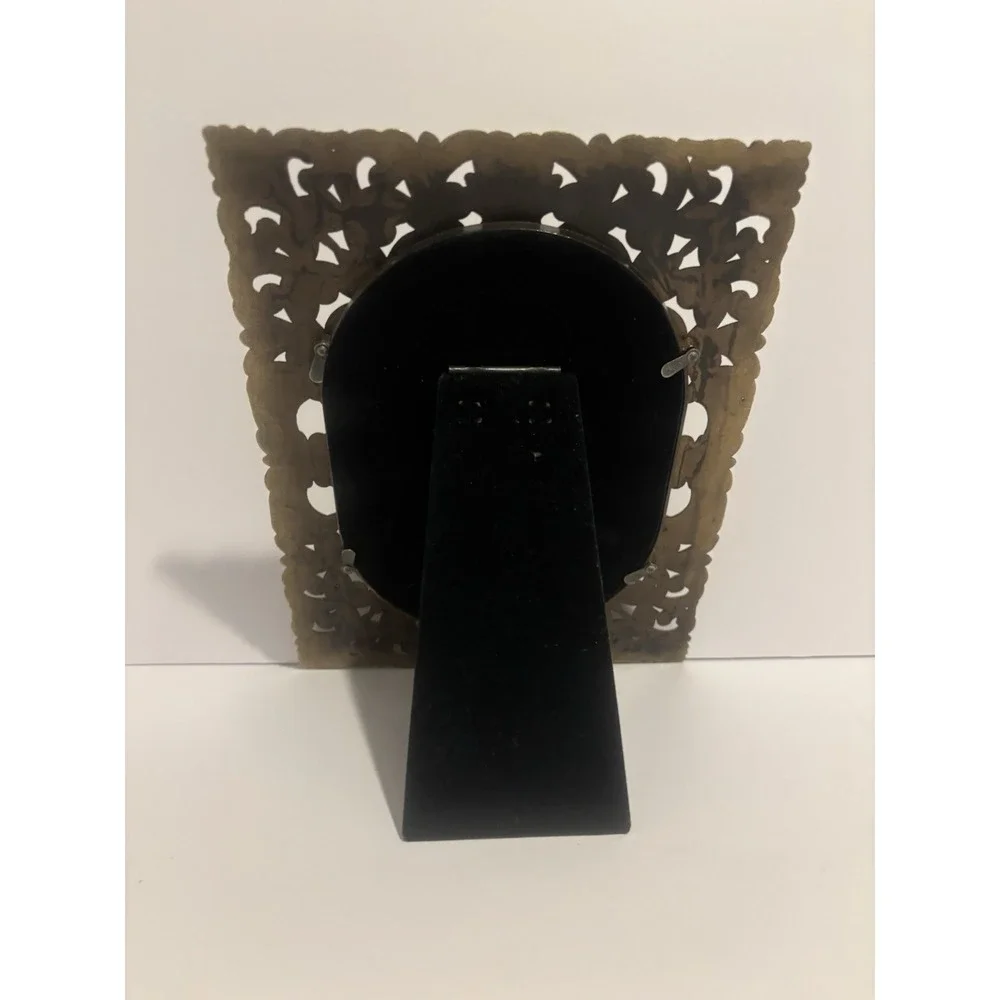 Vintage Ornate Oval Photo Frame Antique‎ Scroll