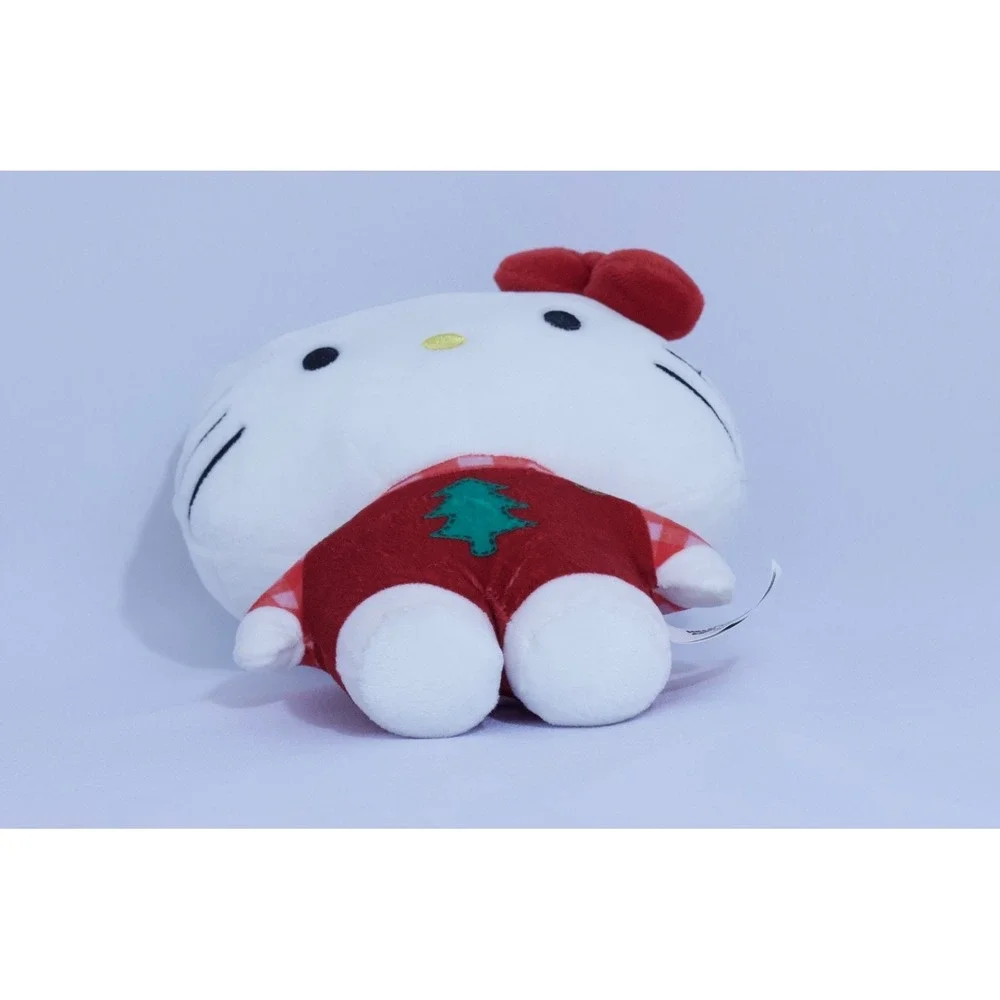 Hello Kitty and‎ Friends Holiday Christmas Tree Overalls Plush Cat Stuffed 8