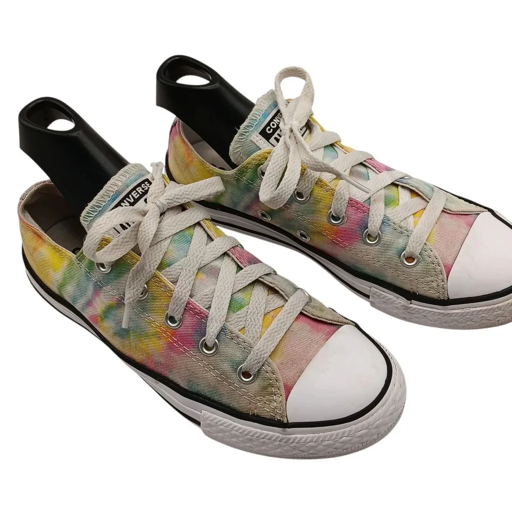 Converse Chuck Taylor Tie Dye‎ Low Top Sneakers Youth Kids US 2 Fun Colorful