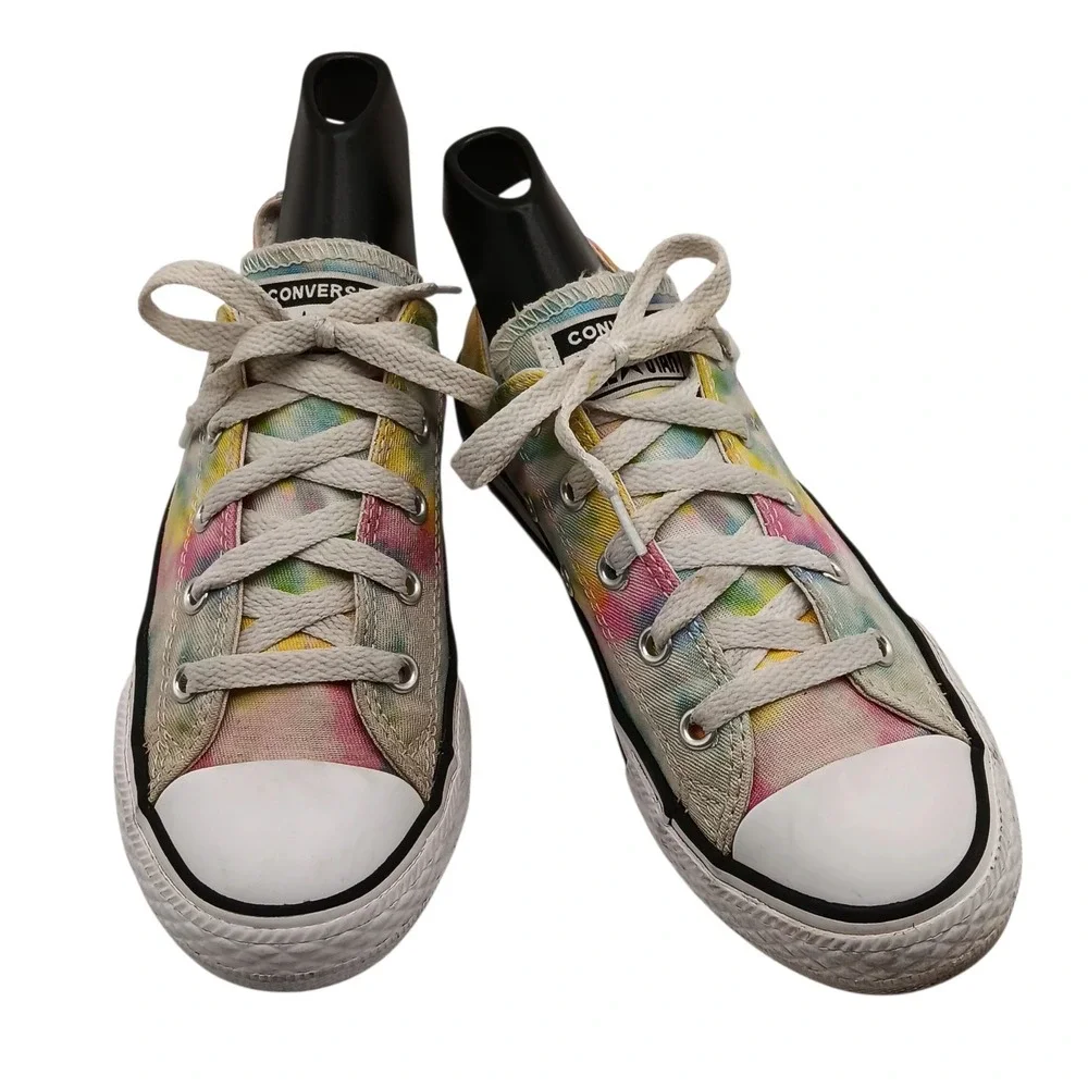 Converse Chuck Taylor Tie Dye‎ Low Top Sneakers Youth Kids US 2 Fun Colorful