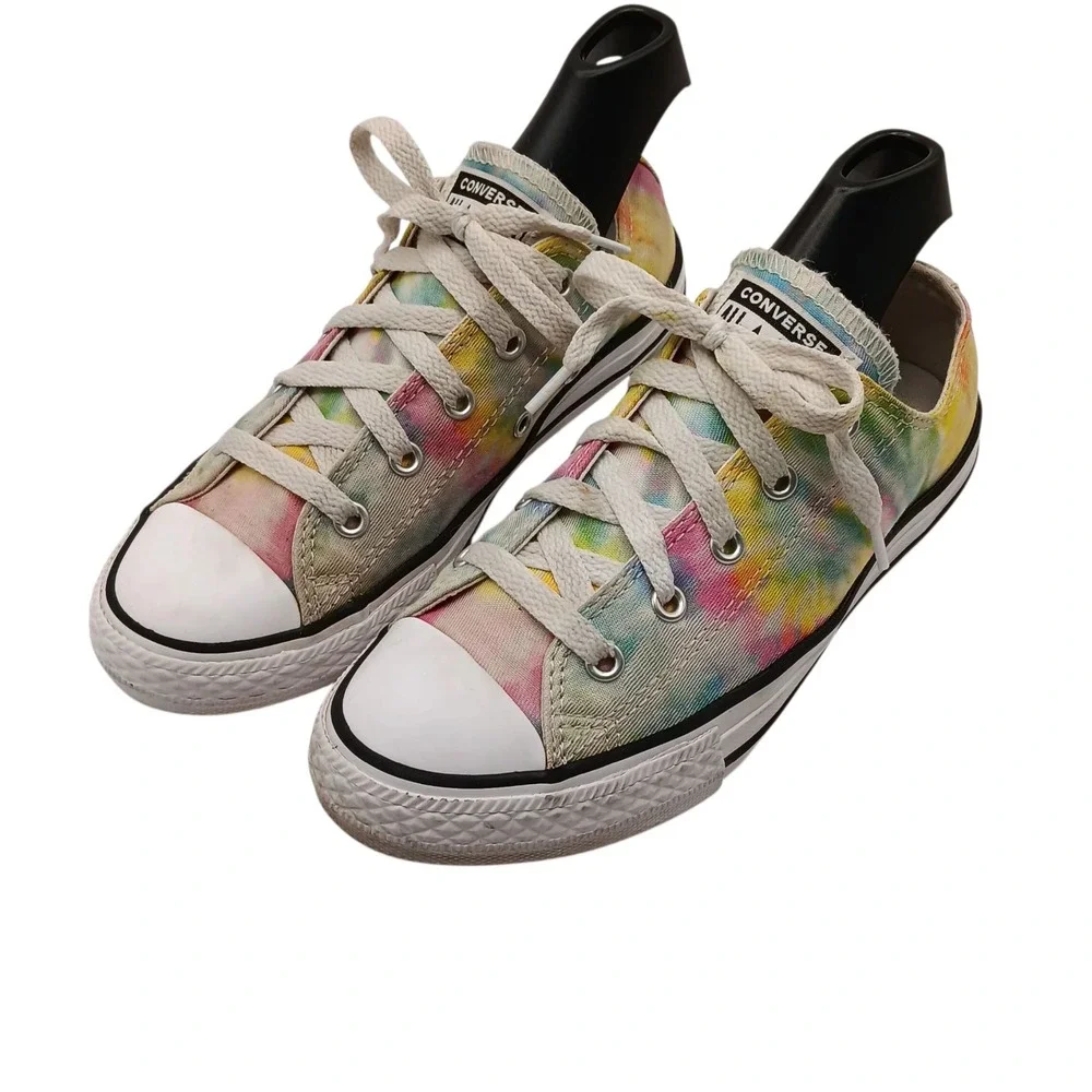Converse Chuck Taylor Tie Dye‎ Low Top Sneakers Youth Kids US 2 Fun Colorful