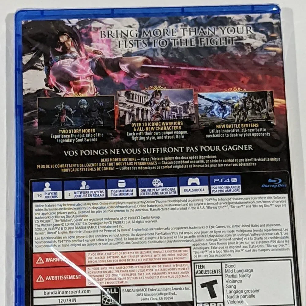 BNWT soul‎ Calibur VI