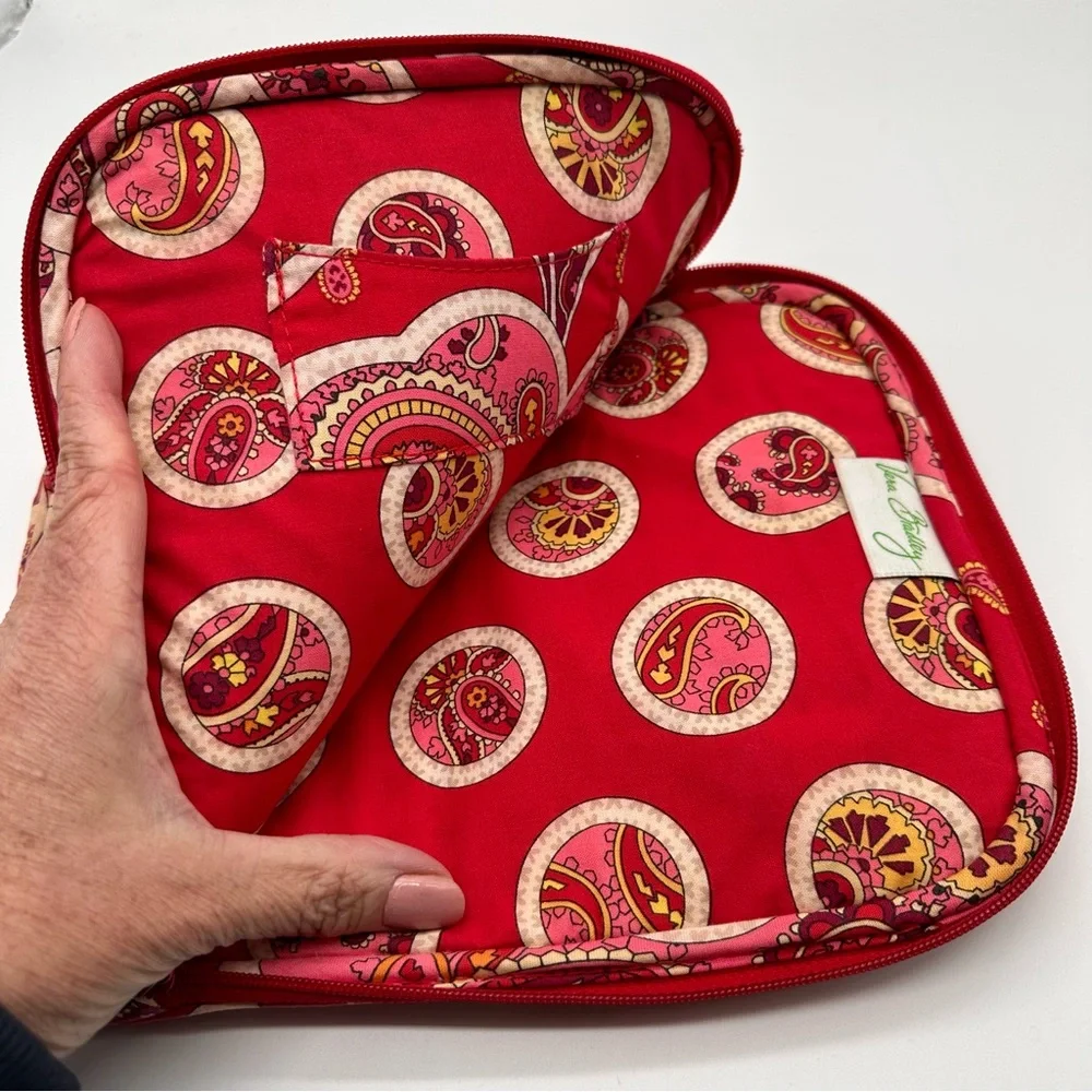 Vera Bradley Floral Ipad2 Case OR Makeup Brush Bag in Rosey Posey Pattern