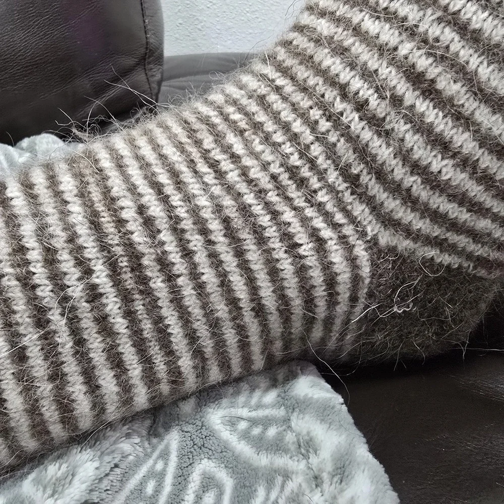 Handmade Goat Down Socks, 100% OrganicWarm Winter Wool Socks, Hand‎ Knitted