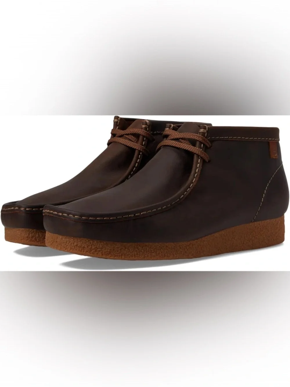 Clarks Men Chukka Shacre Boots Beeswax Jaune Miel | Sz. 9M (NWB)