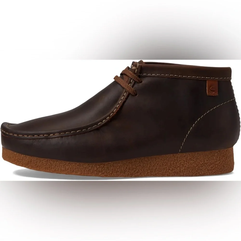 Clarks Men Chukka Shacre Boots Beeswax Jaune Miel | Sz. 9M (NWB)