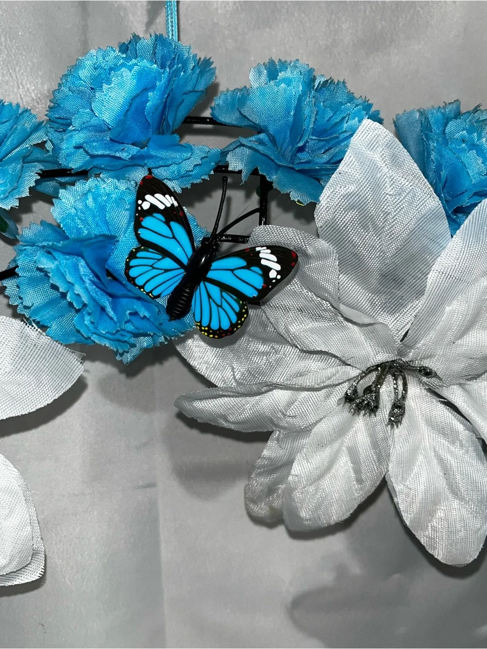 Hand Crafted decorative blue