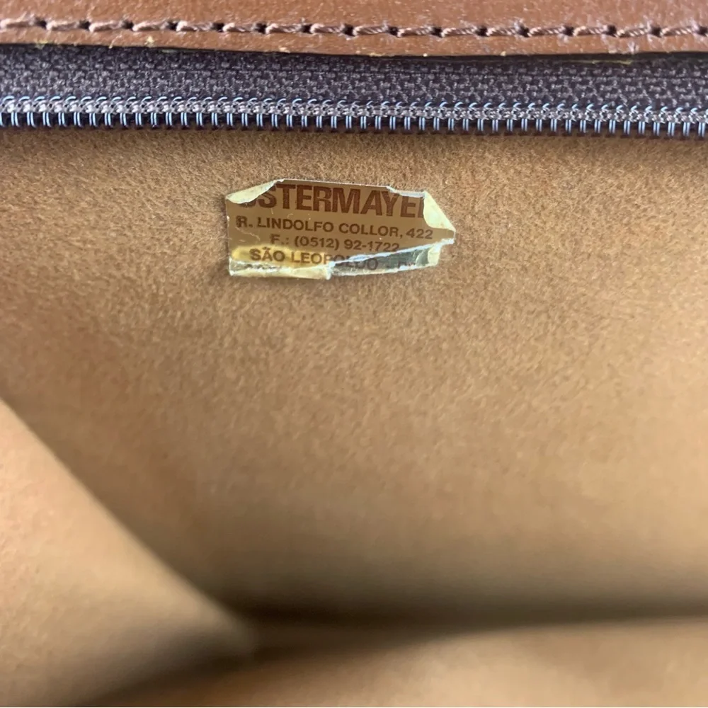 Ostermayer leather piece logo