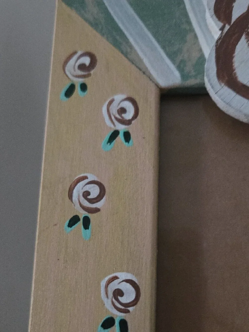 Anita Rosenberg Vintage Handpainted Photo Frame